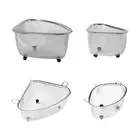 Portable Colander Triangle Strainer Over Sink Organizer Sink Rack Leftovers