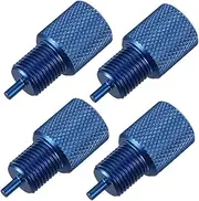 Mobestech 4pcs Brake Proportion Valve Bleeder Tools Disc Drum /pv4 172-1371 Car Brake System Maintenance Fast Bleeding Safety Enhanced Aluminum Alloy Construction