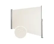 Side Partition Screen Awning Beige 200x300cm Sun Shade Indoor Outdoor