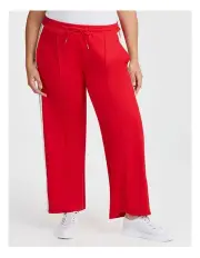 [Taking Shape] Modal Side Stripe Trackpant in Lipstick Red