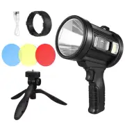 Power Display Flashlight Fishing Flashlights LED Flashlight Handheld Flashlight