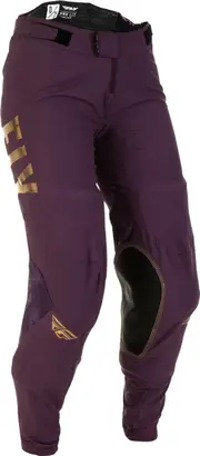 Fly Racing Lite, textile pants women , color: Purple , size: 11/12