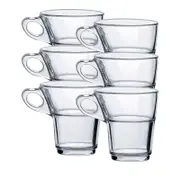 Duralex Caprice 3 oz. Espresso Mug, Set of 6