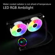 PWM Fan Integrated Radiator Low RGB CPU Cooler for intel / for