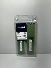 Crucial 32GB Kit 2x 16GB DDR4 2400 Mhz PC4-19200 Desktop Memory DIMM 288-pin