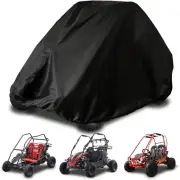 Go Kart Cover,2 Seater for KT196 Go Kart Cover 420D Waterproof Large Go Cart Car