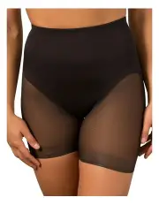 [Miraclesuit Shapewear] Sheer Shaping Sheer X-Firm Derrire Lift Boyshort in Black