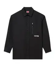 'Boke Flower 2.0' oversied shirt in technical cotton S,XS,L,M black