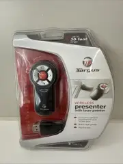Sealed Targus Wireless Presenter with Laser Pointer 30 Ft Range AMP03US New