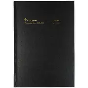 Collins A5 Day to Page FY25/26 Diary Black