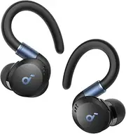 Soundcore Sport X20 by Anker, True-Wireless Workout Earbuds, Rotatable and Extendable Ear Hooks, Noise Cancelling, Deep Bass, IP68 Waterproof, Sweatproof, Dustproof, 48H Play, Sport Earbuds for Gym