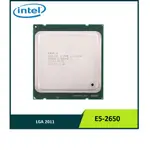 英特爾 XEON E5-2650 2.00 GHZ 8 核 16 線 LGA 2011