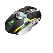 G80 Wireless Gaming Mouse Rechargeable Gaming Mouse Silent Ergonomic 7 Keys RGB Backlit 1600 DPI mouse for Computer Pro Gamer