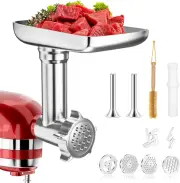 Metal Food Grinder Attachments for All KitchenAid Chef and Cuisinart Stand Mixer