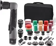 Cordless Mini Polisher, 12V Cordless Multi Polisher Micro Cordless Scratches Killer Car Polisher RO/DA Mini Auto Machine Sets