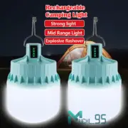 led Luces para acampar Lámpara de tienda recargable bombillas de luz nocturna