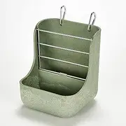Kaytee Hay & Food Bin Feeder with Quick Locks for Pet Rabbits, Chinchillas, Guinea Pigs and Other Small Animals