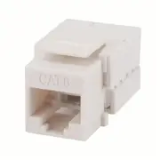 Dynamix FP-C6-002 Cat6 Keystone RJ45 Jack for 110 Face Plate - T568A/T568B Wiring - 90deg Jack [FP-C6-002]