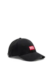 [Diesel] Diesel - Baseball cap with logo patch - Caps - Man - Black 01 Black