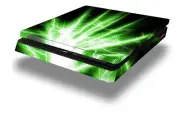 Skin for PS4 Slim Lightning Green Playstation 4 Console