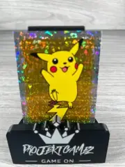 Pokémon Merlin Sticker Holo Shiny Foil Series 1 1999 Pikachu S30 Vintage