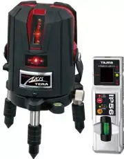 Tajima Red Level Laser AXT-KY 3-Line Hight Bright Line Gimbal Control