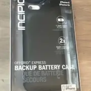 Incipio OffGRID Express Backup Battery Charging Case for iPhone 6 / 6s - BLACK