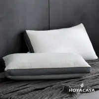 在飛比找Yahoo奇摩購物中心優惠-【HOYACASA 】3D可調節型透氣天絲獨立筒枕-一入