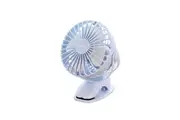 Y-F04 USB Fan Rechargeable Handheld Mini Fan Clip Desktop 4-level Small Fans Electrical Fan Blue 6400mAh
