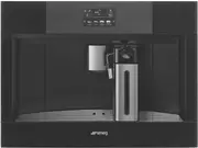 Smeg Linea Coffee Maker Frameless Black