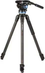 Benro C373F Carbon Fiber Single-Tube Tripod /C373FBS8PRO Maximum Height 64 Inch