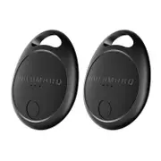 Holomarq Holotag Bluetooth Smart Locator 2 Pack Black (iOS Only)