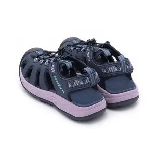 GOODYEAR 護趾束帶運動涼鞋 藍紫 GAWS42626 女鞋 鞋全家福