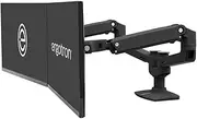 Ergotron – LX Dual Monitor Arm, VESA Desk Mount – for 2 Monitors Up to 27 Inches, 3.2 to 9.1kg Each – Matte Black