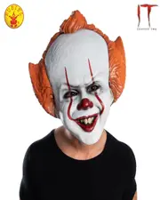 IT Chapter 2 Pennywise Vacuform Adult Mask