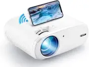 1080P 5G WiFi Projector, 9600 LUX Mini Projector, 4K Supported Movie Projector