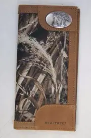 ZEP-PRO Memphis Tigers REALTREE MAX-5 Camo Wallet BURLAP GIFT BAG