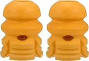 X AUTOHAUX 2pcs 4.3 Inch Rear Suspension Bump Stop Strut Bumper Bump Stop for Kia Sorento 2002-2009 55151-3E001 Rubber Orange