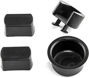 STGTZPLPDU 4pcs Tailgate Hinge Pivot Bushing Insert Kit Dodge Ram 1500 2500 3500 Fit for Ford F-150 Heritage Edition F-250 HD Super Duty F-350 Door Hinge Conversion kit