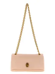 [Marc Jacobs] Marc Jacobs-The Dual Chain Wallet Borse A Spalla E Tracolla Rosa-Donna OS