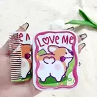 Puppy Corgi Portable Folding Makeup Mirror With Comb Make Up Mirrors GiPS