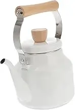 ZUNOXAZ Boiling Water Kettle Portable Enamel Teakettle for Quick Brewing of Tea Coffee Instant Soups Capacity Lightweight Design for Home Travel Use