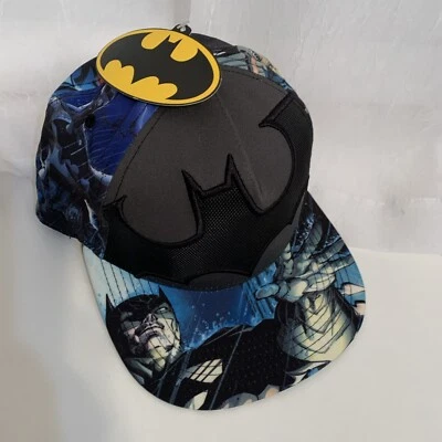 BATMAN TM & DC Comics S15 Baseball Hat Cap Youth Adjustable New With Tags