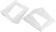 15pcs Picture Mats for Art Rectangle Matting Oil Painting Frame Paper Mats DIY Photo Frame Paper Craft Picture Frame Decoration
