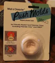 -AMACO - "CHRIS LYN" No. 7 Woman's Face Push Mold by Designer Maureen Carlson -