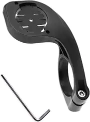 Vaveren Out Front Bike Mount Bicycle Edge for Bike Computer Extend Mount Adapter Camera and Light, Sturdy Fits 31.8MM Handlebar