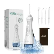 Dental Irrigator Portable Water Flosser USB Rechargeable 3Modes IPX7 200ML Water