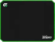 Fortrek Gaming Mousepad with Stitched Edges Non-Slip Rubber Base Mouse Pad, Medium Mousepad for Gaming, PC, Laptop, Computer 35x44, Black/Green