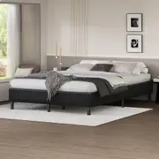 ALFORDSON Bed Frame Queen Double King Single Mattress Base Foundation Leather