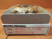 New-Old-Stock Suntour Pro-Compe 5-Speed Freewheel (14x21) w/Gold Finish